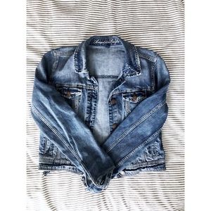 American Eagle Like New Jean Jacket